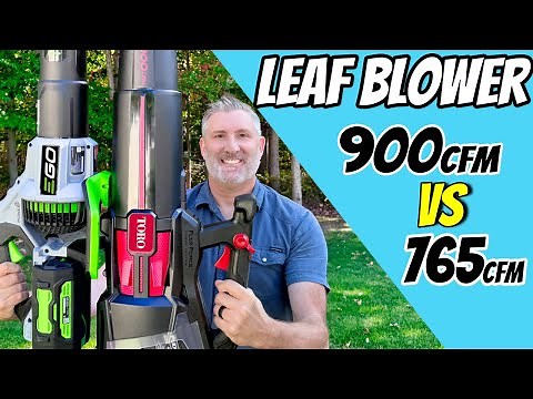 Does Higher CFM = More Power | EGO 765 vs Toro 900