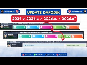UPDATE VERSI DAPODIK 2026.a jadi 2026.a. dan 2026.a*