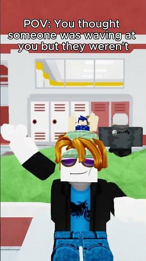 Roblox waving mistake #roblox #animation #robloxanimation #robloxmoonanimator