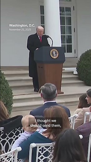 Trump pardons turkeys 'Gobble' and 'Waddle' at the White House