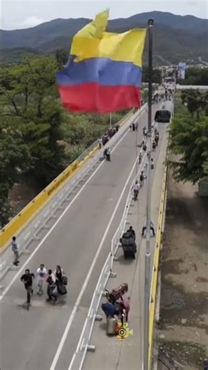 CHAOS! 🇨🇴🇻🇪 BORDER CROSS⚠️ We had to take shelter at the Cúcuta Bridge (Real Audio) 🇨🇴🇻🇪