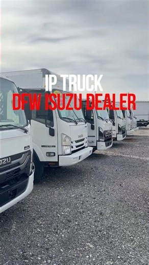 Isuzu lineup. Ready to work trucks. DFW Isuzu Dealer - IP Truck #isuzu #iptruck #commercialtrucks