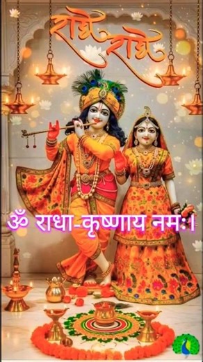 Epic Radha Krishna Divine Dance! 👣🧿💙✨ || #shorts #trending #krishna #radhakrishna #viral #love #song