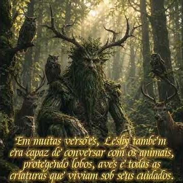 Leshy - O Espírito da Floresta que Fazia Viajantes Desaparecerem