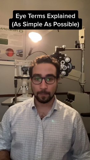 Eye Terms Explained As Simply As Possible! #cataracts #myopia #hyperopia #astigmatism #glasses #health #optometry #doctor #medical #vision #eyes