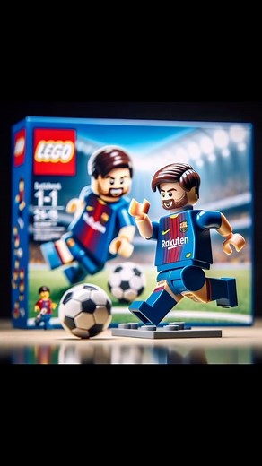 ai_footballcreation | New Lego sets!! #messi #ronaldo #football #fcbarcelona #realmadrid #championsleague #soccer #lego #ai | Instagram