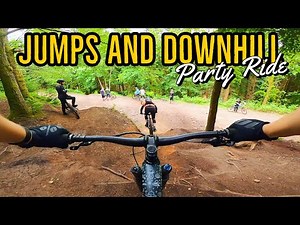 Forest of Dean Mountain Bike Party- Jumps and Downhill