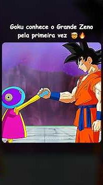 Goku meets Grand Zeno for the first time 🤯🔥