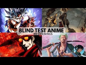 BLINDTEST 80 ANIME OPENING