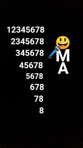 12345678 challenge #shortsfeed #shorts