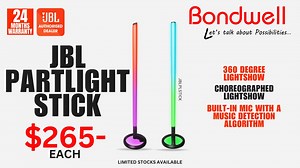 Light up the night with JBL! 🎶✨ The JBL Party Light Stick and PartyLight Beam are here to take your celebrations to the next level. Dynamic lights, epic vibes, and a 24-month warranty to keep the party going strong! 🎉💃 #JBLPartyLights #VibeAllNight #EpicCelebrations #PartyEssentials | Bondwell Fiji