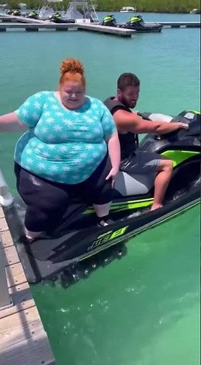 They almost went down before takeoff #jetski #waterfail #fail
