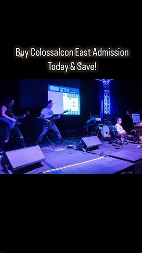 Buy Colossalcon East Admission Today & Save! Save 25% when you use code east25 https://colossalconeast.com/admission/ Offer good through May 11th or while supplies last. Discount does not apply to VIP packages, room packages, or season passes. #colossalcon #colossalconeast #colossalconPA | Colossalcon