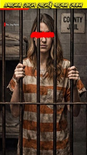 জেলে গেলেই পাবেন বেতন 💸 #shorts #country #jail