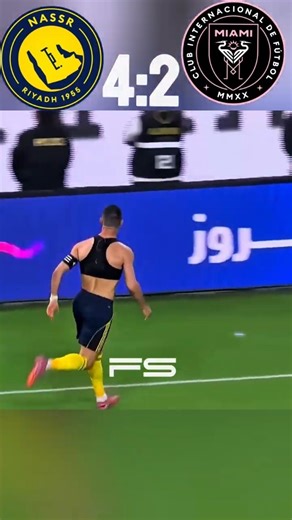 The Day Ronaldo injured🤕 Showed inter Miami come back ronaldo💥 match 🤯 #ronaldo​ #football​ #shorts