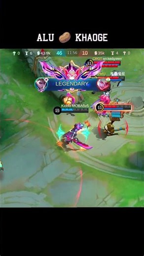 Alu Khaogey ft. Alucard 💀🔥#mobalegends5v5 #moba5v5pippin #moba5v5Hindi