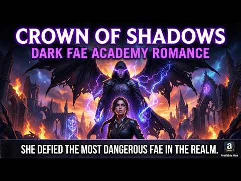 Crown of Shadows: A Dark Fae Academy Romance — Official Book Trailer