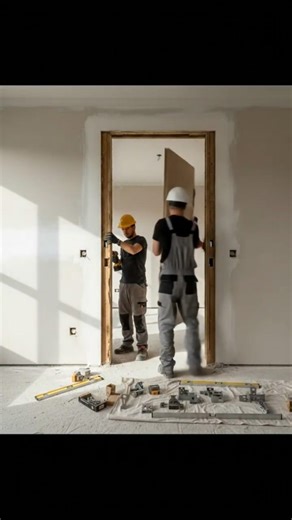Door Installation Process 🚪 Step by Step Timelapse