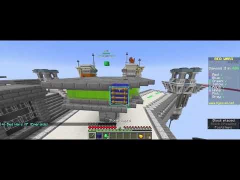 Minecraft bedwars but on java edition