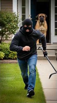 Can Your Dog Actually Stop a Robber? (Shocking Results) #shorts #dog
