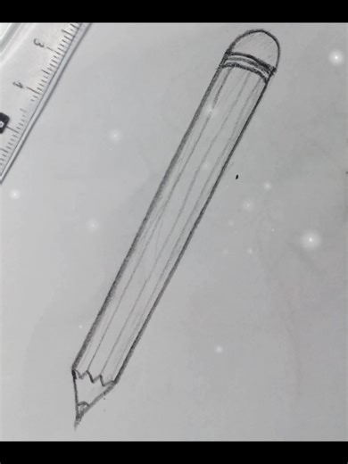 let's draw a pancil. . . . #drawingtutorial #draw #drawinghands #pencil #drawingprocess