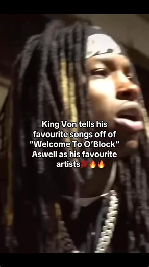 King Von tells his favourite songs off ofWelcome To O'Block" Aswell as his favourite artists | Otf Phlex