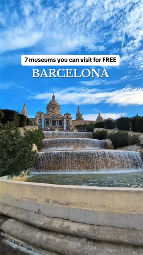 Can you keep a secret? 🤫 You can enter all of these 7 museums in Barcelona for free if you time it right! Get the full guide with 17 museums in bio link ✨ Picasso Museum 🖼️ Free first Sunday monthly Thu-Sat 4-7pm (summer) 🎨 4,200 Picasso early works 📲 Book online in advance 📍 El Born neighborhood Museu Blau 🦕 Free Sundays after 3pm First Sunday monthly 🐋 Natural Sciences Museum 📲 Book online recommended 📍 Forum Building, Diagonal Mar Monastery of Pedralbes ⛪ Free Sundays after 3pm First