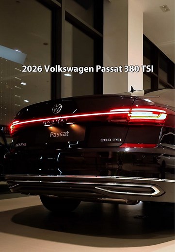 2026 Volkswagen Passat 380 TSI review