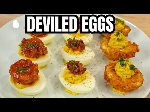 3 Easy & Irresistible Deviled Egg Recipes | Elevate Your Appetizer Game!