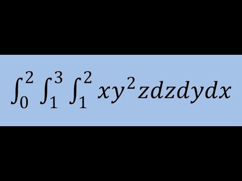 Evaluate ∭ x y² z dV | Triple Integral Example