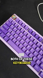The two keyboards are beautifully designed and each cost $400