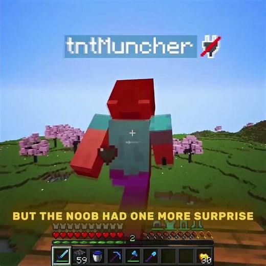 Shadow acts as a noob to trap other players ☠️ | #shorts #minecraft #edit #minecraftedit