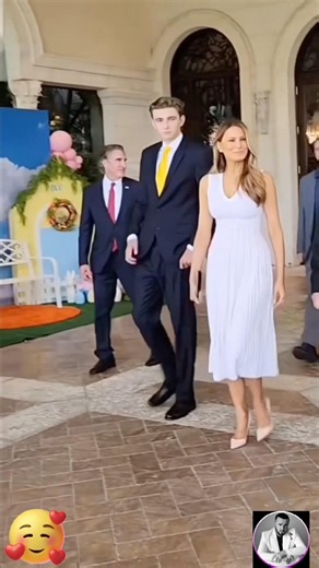 Melania and Barron Trump celebrating America’s 250th anniversary 🇺🇸