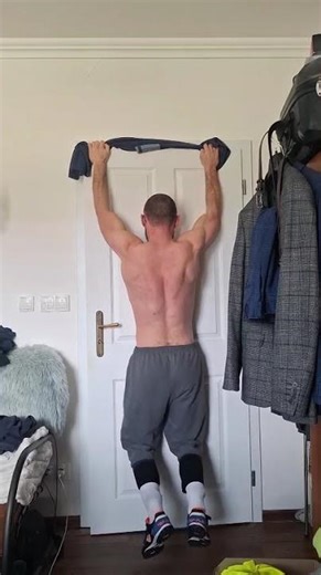 Door Pull-Ups at Home