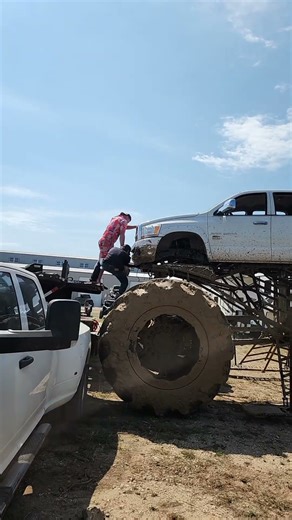 installing plates for the tugs #monstrosity #automobile #monstertruck #offroad #mechanic