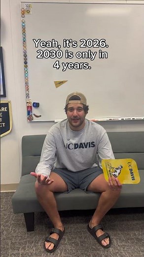 What do you mean we're admitting the Class of 2030?