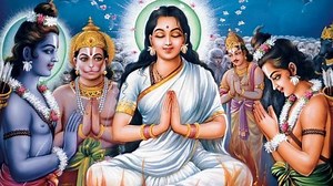 Sita Mata is the mother energy of all living beings in the universe. She is the source of all and everything is nourished through Her. Worldly, she led a life full of trials and tribulations with strength, loyalty, courage and a silent presence. Soon, next week, we celebrate her birthday, Sita Navami, which is very dear to my heart, for all that Sita and Rãm mean and symbolize in Indian history, culture and spirituality… which you can discover a little in this video played with one of the songs 