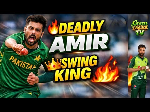 Amir’s Magical Spell vs India 🏏🔥 Unplayable Bowling!The Swing King 👑 Mohammad Amir
