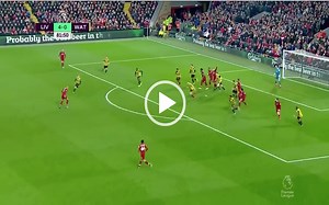 Video: Virgil van Dijk makes it 5-0 to Liverpool vs Watford
