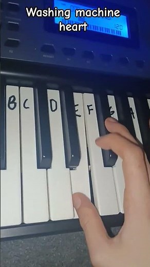 washing machine heart #piano