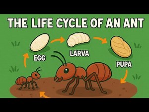 The Incredible Ant Life Cycle | Kids Learning Video"** 🐜 **"From Egg to Ant!