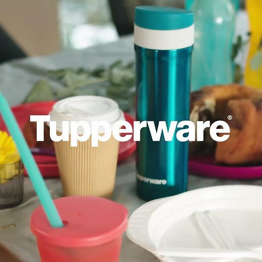 Hot & Go Trinkbecher - heißer Kaffee oder Tee auch nach Stunden - egal wo du bist I Tupperware