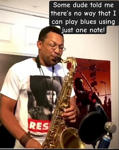 Can you play a blues just using OneNote?