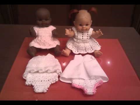 Crochet doll clothes