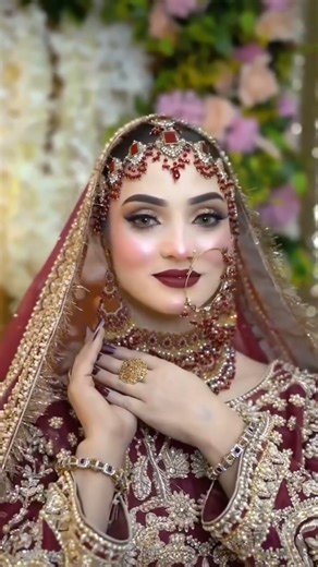 Bridal photo shot #foryou #wedding #dulhandulhan #bride #shoot #dress #ideas #doll #oil #shorts