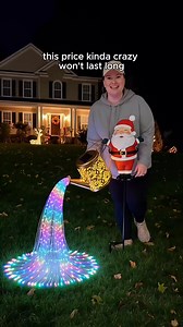 American Diner Santa's Magical Watering Can Solar Light!  Imagine: A...