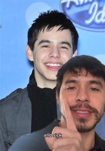 Baby David was just doing his best out there 🥹 | david brown american idol