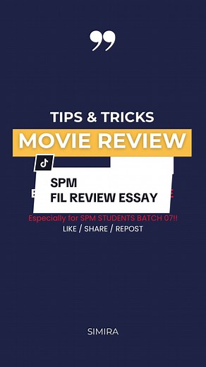 SPM Film Review Essay: Insights and Techniques