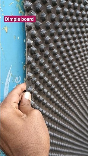 Dimple board installation #construction #civilconstruction #viral #youtubeshorts