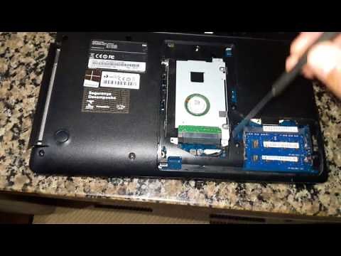 Abrir Notebook Samsung NP300e4c